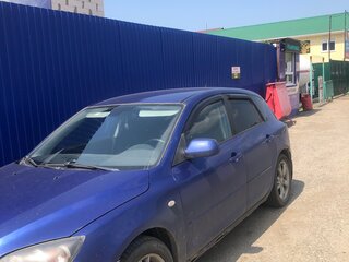 2007 Mazda 3 I (BK) Рестайлинг, синий, 300000 рублей, вид 2