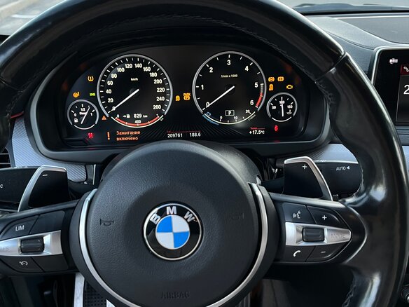 2018 BMW X6 30d II (F16), серый, 3400000 рублей - вид 10