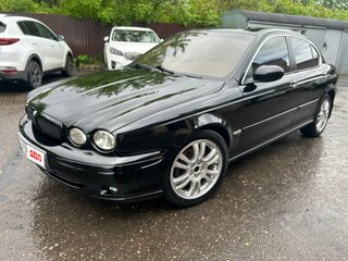 2007 Jaguar X-Type I, чёрный, 590000 рублей, вид 1