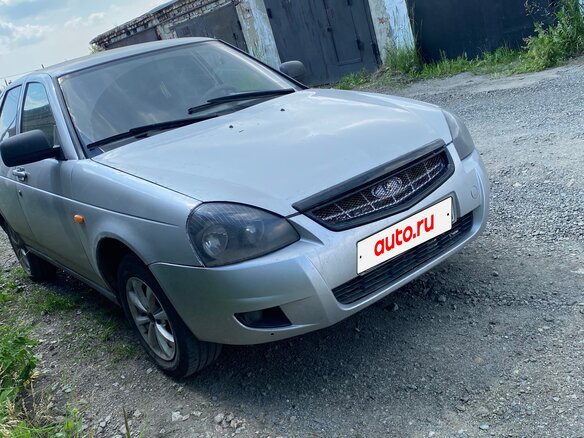 2008 Lada (ВАЗ) Priora I, серый, 158000 рублей - вид 1