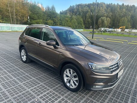 2019 Volkswagen Tiguan II, коричневый, 1899000 рублей, вид 2