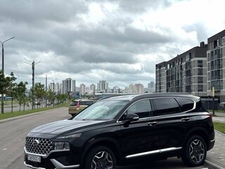 2021 Hyundai Santa Fe IV Рестайлинг, чёрный, 2700000 рублей, вид 2