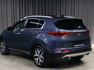 2016 Kia Sportage IV, синий, 1499000 рублей, вид 4