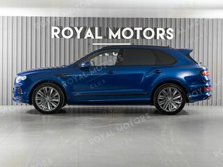 2021 Bentley Bentayga Speed I Рестайлинг, синий, 32500000 рублей, вид 3