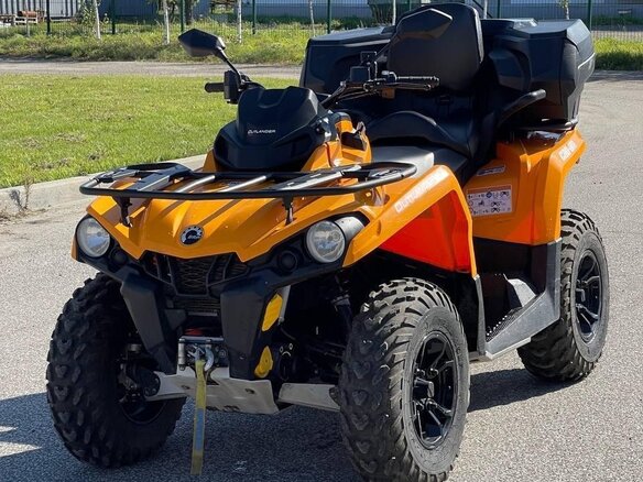 2018 BRP Can-Am Outlander 570, оранжевый, 1200000 рублей