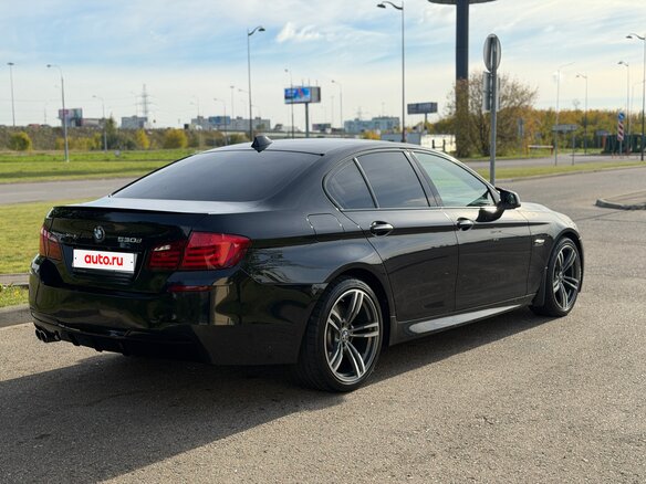 2013 BMW 5 серии 530d xDrive VI (F10/F11/F07) Рестайлинг, чёрный, 2150000 рублей - вид 5
