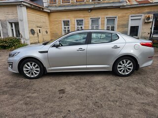 2014 Kia Optima III Рестайлинг, серебристый, 1299000 рублей, вид 3