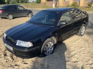 2008 Skoda Octavia I (A4) Рестайлинг, чёрный, 500000 рублей, вид 2