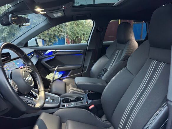 2023 Audi A3 Sportback 35 TFSI IV (8Y), белый, 2450000 рублей - вид 10