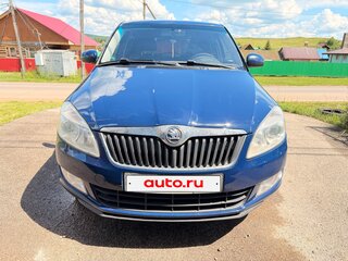 2013 Skoda Fabia II Рестайлинг, синий, 600000 рублей, вид 2