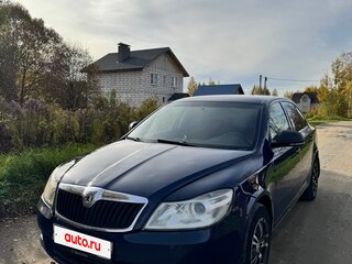 2010 Skoda Octavia II (A5) Рестайлинг, синий, 470000 рублей, вид 1