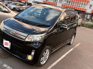 2013 Daihatsu Move V Рестайлинг, чёрный, 630000 рублей, вид 4