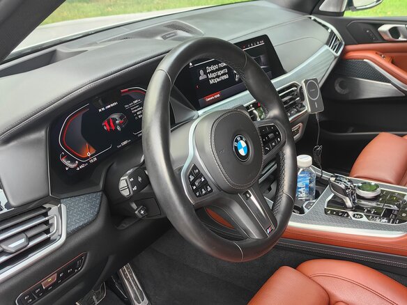 2020 BMW X5 M50i IV (G05/G18), белый, 7100000 рублей - вид 6