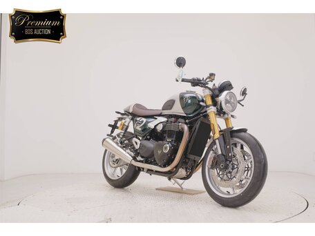 2026 Triumph Speed Twin, зелёный, 2150000 рублей, вид 4