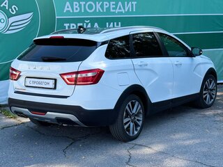 2020 Lada (ВАЗ) Vesta SW Cross I, белый, 1090000 рублей, вид 4