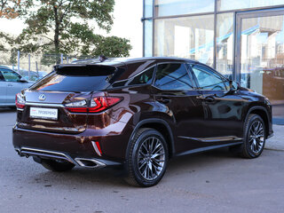 2017 Lexus RX 350 IV, коричневый, 4077000 рублей, вид 4