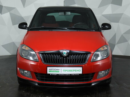 2012 Skoda Fabia II Рестайлинг, красный, 649000 рублей, вид 2