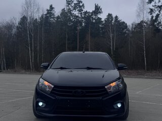 2020 Lada (ВАЗ) Vesta I, чёрный, 1170000 рублей, вид 4