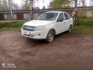 2012 Lada (ВАЗ) Granta I, белый, 270000 рублей, вид 3