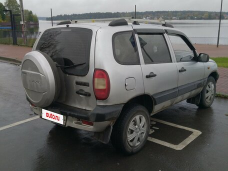 2003 Chevrolet Niva I, серебристый, 270000 рублей, вид 4