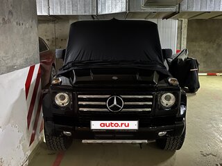 2009 Mercedes-Benz G-Класс AMG 55 AMG I (W463) Рестайлинг, чёрный, 7700000 рублей, вид 3