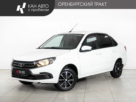 2019 Lada (ВАЗ) Granta I Рестайлинг, белый, 580000 рублей, вид 1