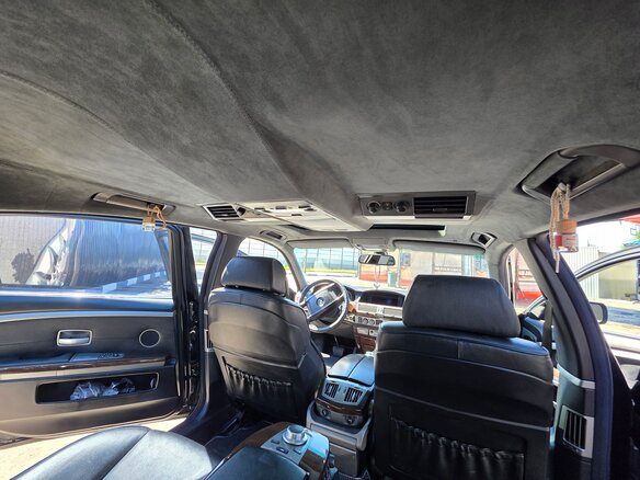 2005 BMW 7 серии 750Li IV (E65/E66) Рестайлинг, чёрный - вид 19