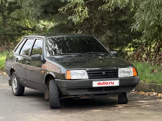 2008 Lada (ВАЗ) 21099, чёрный, 340000 рублей, вид 3