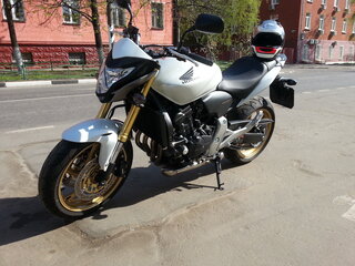 2013 Honda CB 600F Hornet, белый, 700000 рублей, вид 1