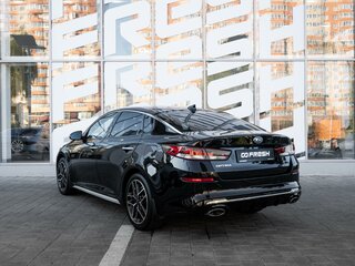 2019 Kia Optima IV Рестайлинг, чёрный, 1877000 рублей, вид 2