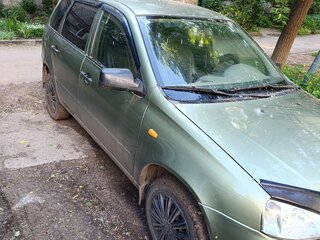 2008 Lada (ВАЗ) Kalina I, зелёный, 200000 рублей, вид 2