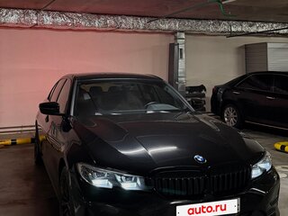 2021 BMW 3 серии 320i VII (G2x), чёрный, 3600000 рублей, вид 4