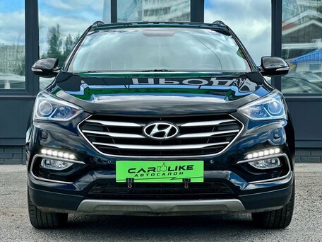 2018 Hyundai Santa Fe III Рестайлинг, чёрный, 2379000 рублей, вид 5