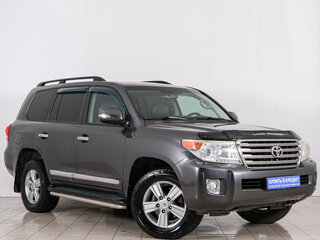 2012 Toyota Land Cruiser 200 Series Рестайлинг 1, серый, 3799000 рублей, вид 1