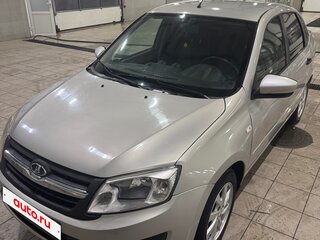 2017 Lada (ВАЗ) Granta I, серебристый, 630000 рублей, вид 1