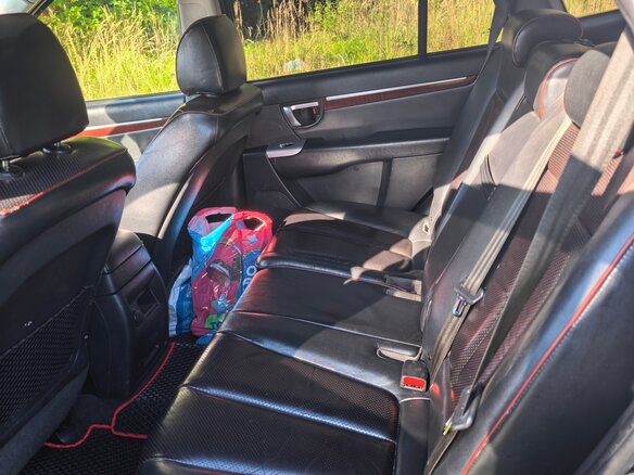 2008 Hyundai Santa Fe Classic Classic, чёрный, 930000 рублей - вид 10