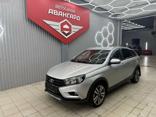 2018 Lada (ВАЗ) Vesta SW Cross I, серебристый, 1050000 рублей, вид 3