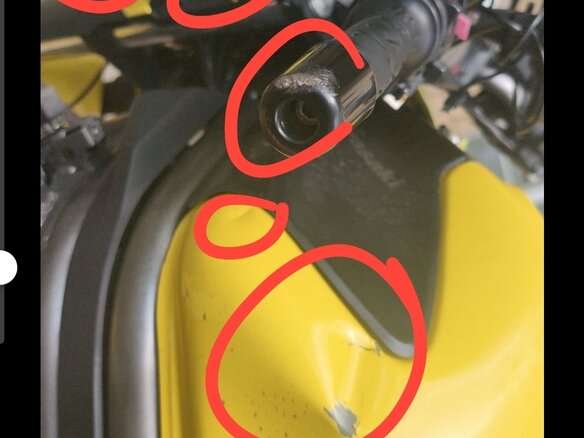 2012 Kawasaki ER-6N, жёлтый, 380000 рублей - вид 15
