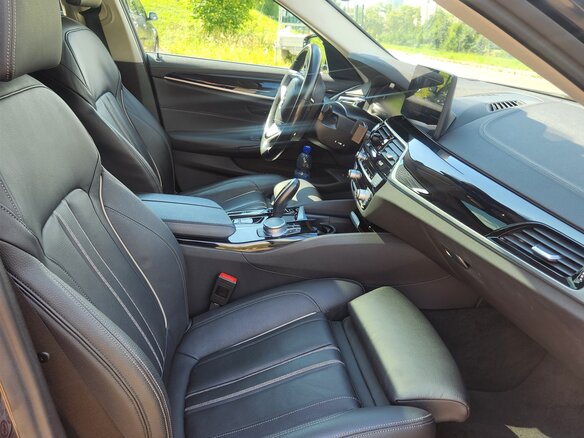 2021 BMW 5 серии 520i VII (G30/G31/G38) Рестайлинг, чёрный - вид 7