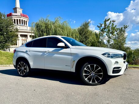2016 BMW X6 30d II (F16), белый, 3750000 рублей, вид 2