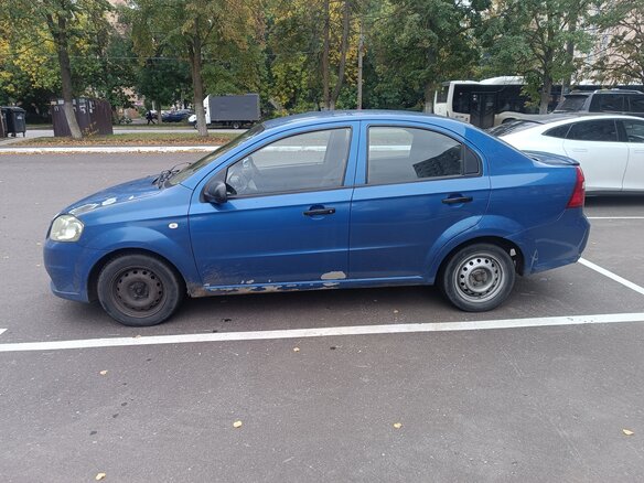 2009 Chevrolet Aveo I Рестайлинг, синий - вид 7
