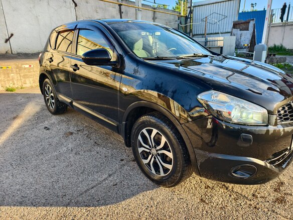 2012 Nissan Qashqai I Рестайлинг, чёрный, 970000 рублей