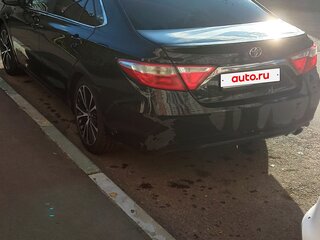 2015 Toyota Camry US Market VII (XV50) Рестайлинг, чёрный, 1380000 рублей, вид 1