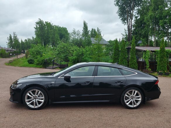 2021 Audi A7 55 TFSI II (4K), чёрный, 6799000 рублей - вид 4