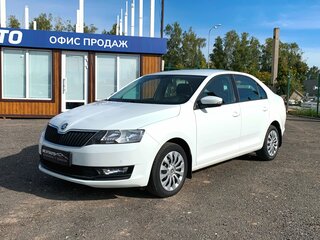 2019 Skoda Rapid I Рестайлинг, белый, 1264000 рублей, вид 1