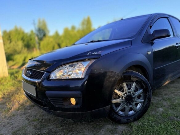 2007 Ford Focus II, чёрный - вид 5