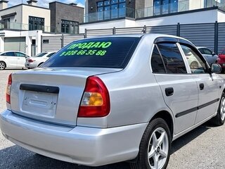 2004 Hyundai Accent ТагАЗ II, серебристый, 430000 рублей, вид 3