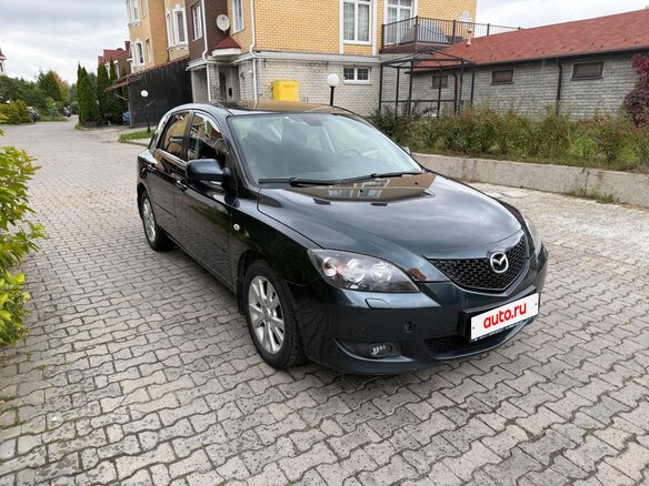 2005 Mazda 3 I (BK), зелёный, 610000 рублей - вид 3