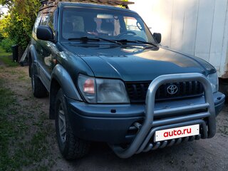 1997 Toyota Land Cruiser Prado 90 Series, зелёный, 850000 рублей, вид 4