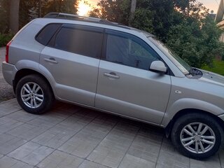 2007 Hyundai Tucson I, серебристый, 655000 рублей, вид 3
